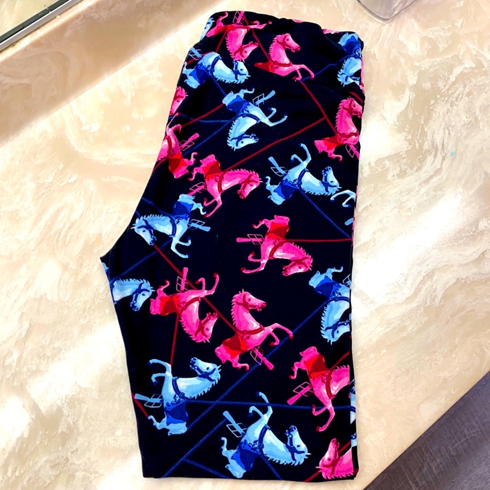 Carousel horse LuLaRoe leggings